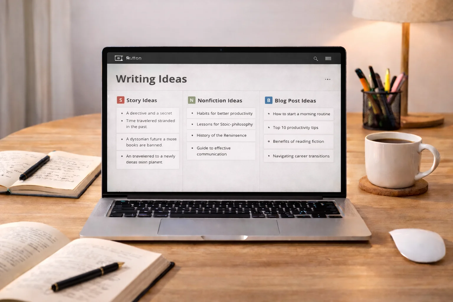 노션 활용법 글쓰기 아이디어 기록 노션 페이지 만드는 방법