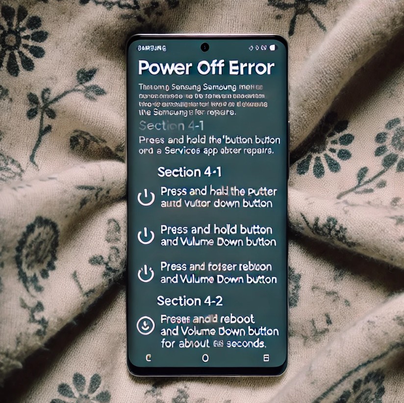 전원 끄기 오류 발생 시 대처법