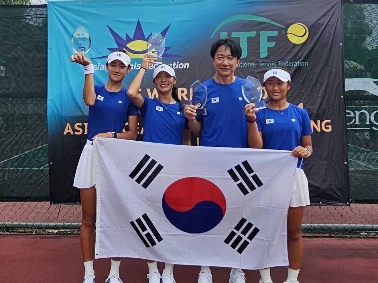 U14 여자 테니스 국가대표팀