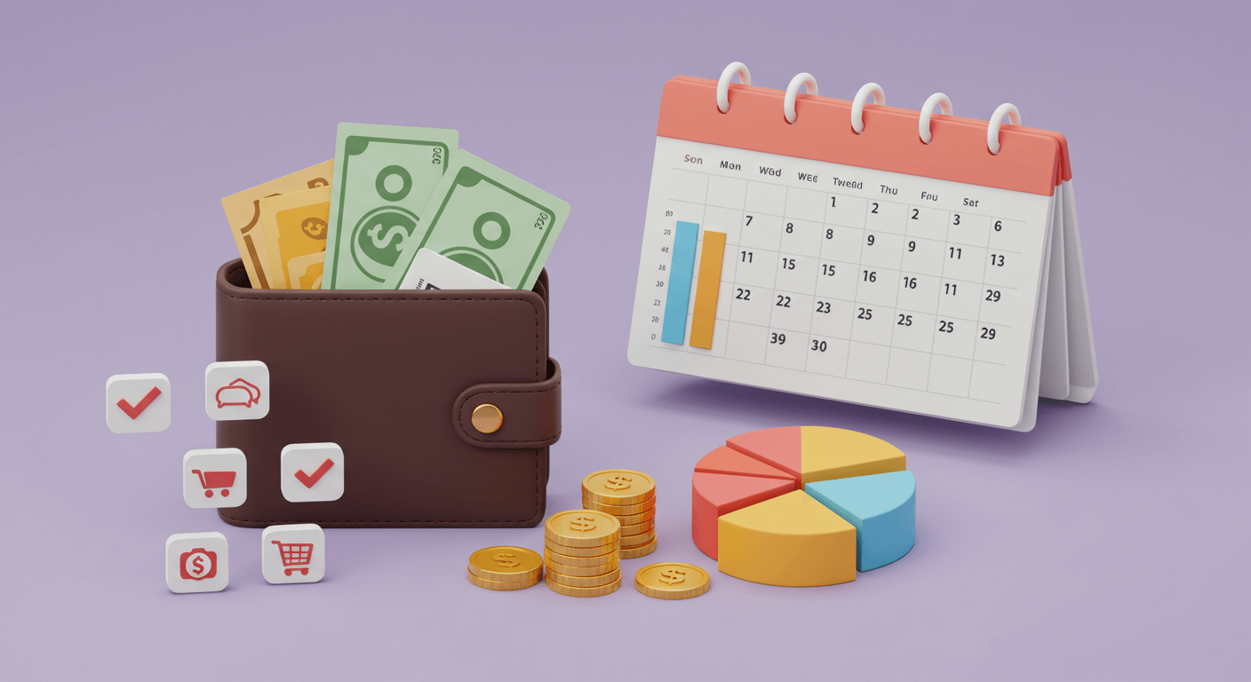 "소비절약: ‘돈 안 쓰기’가 아니라 ‘계획된 소비’"에 대한 이미지입니다.