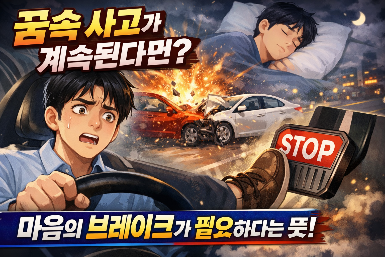 사고 꿈이 반복되는 이유