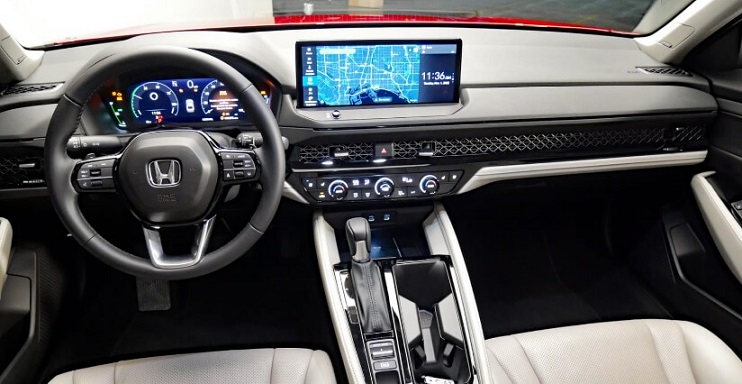 혼다 어코드 실내