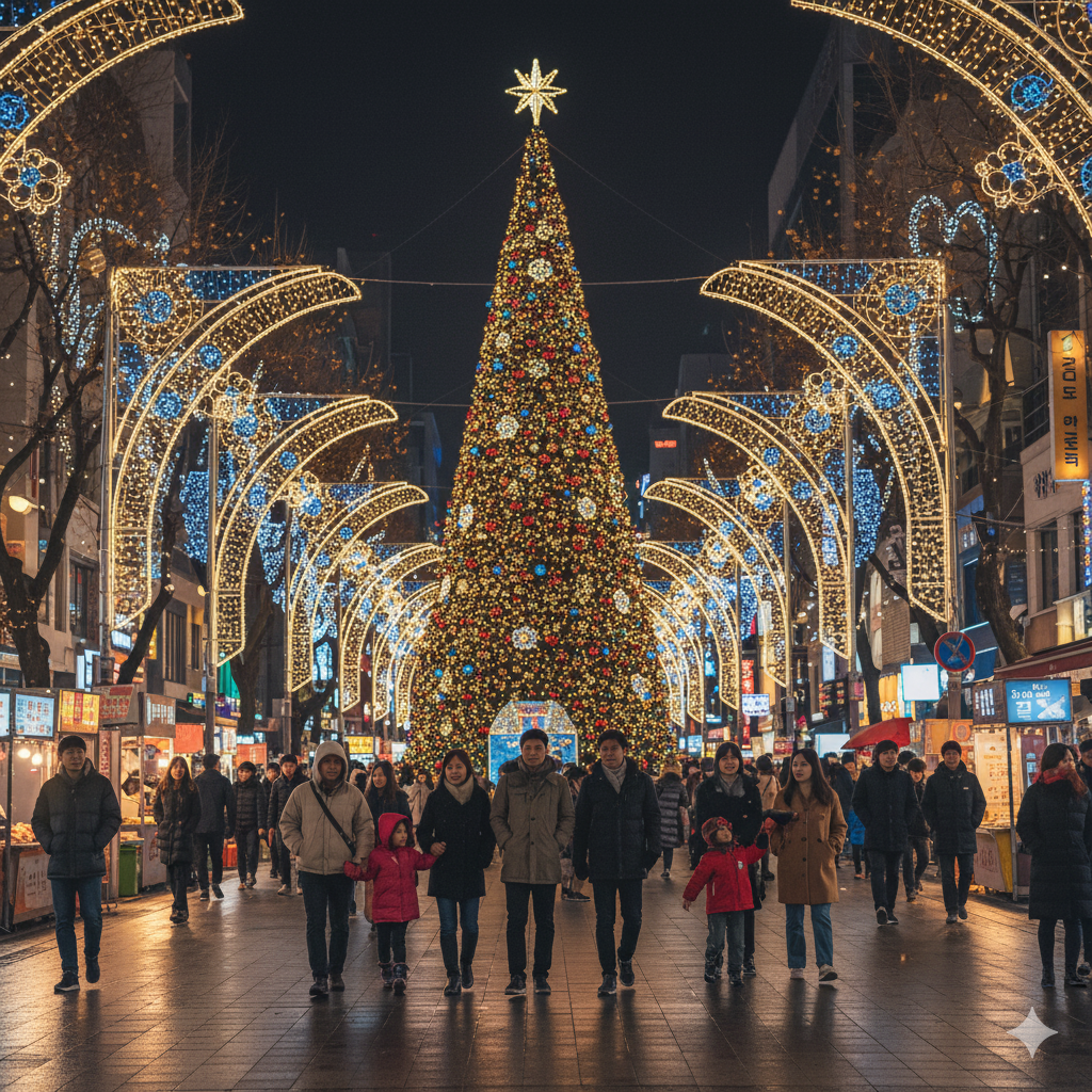 빛의 바다에 빠지다, 부산 크리스마스트리 문화축제