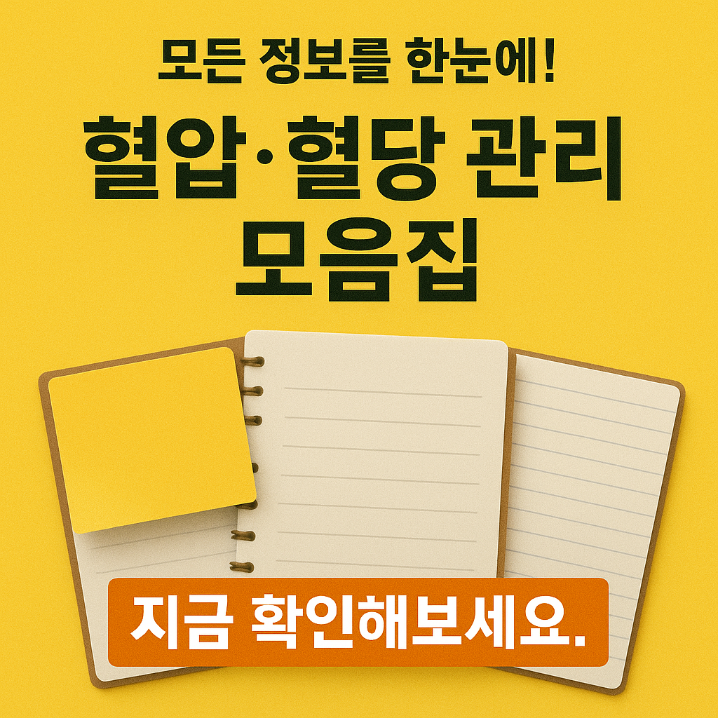 중장년 혈압·혈당 관리 모음집