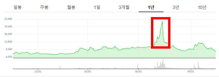출처:네이버증권 (필옵틱스 주가)