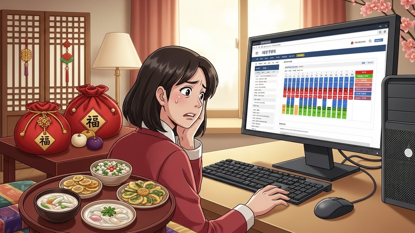 설날 기차표 사기