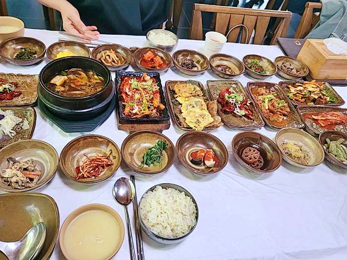 공주 마곡사 맛집 21첩 산채 정식