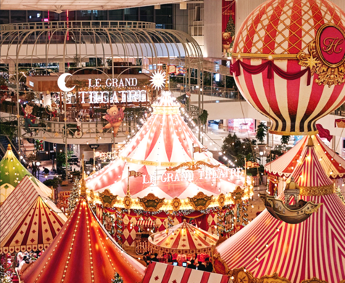 지난 더현대 서울 크리스마스