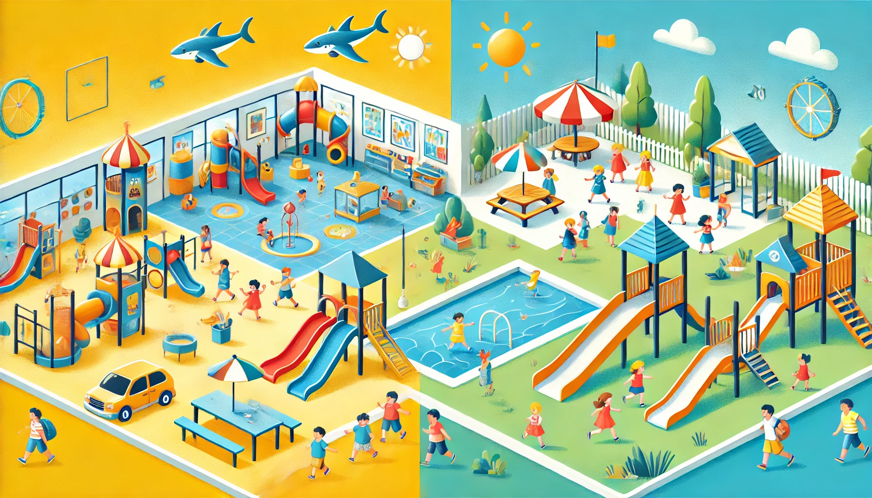 실내&middot;실외 아이 나들이 장소 (날씨 상관없이 즐기는 곳)