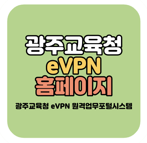 광주광역시 evpn