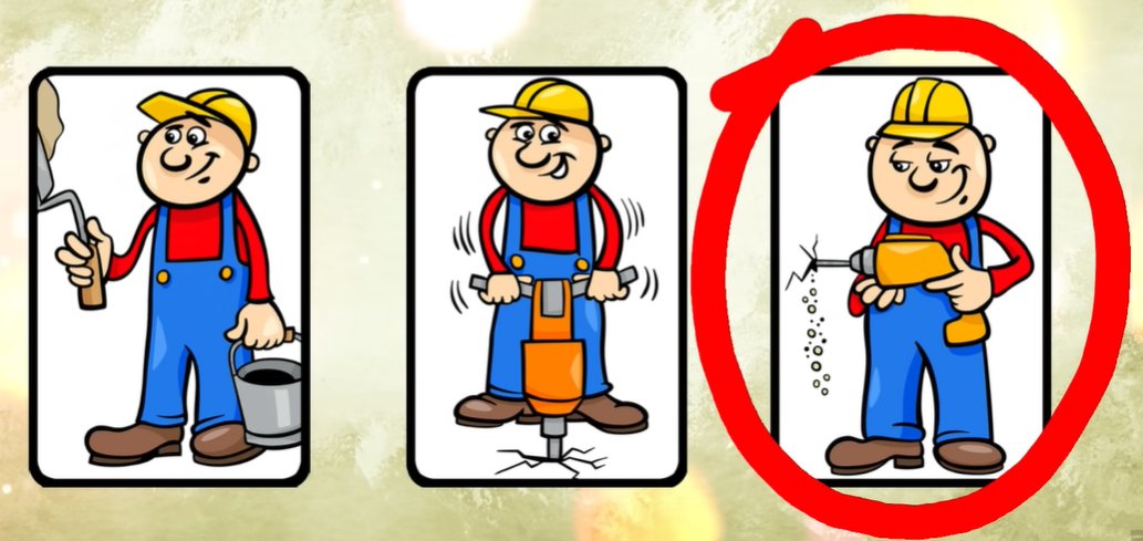 같은 그림 찾기 정답