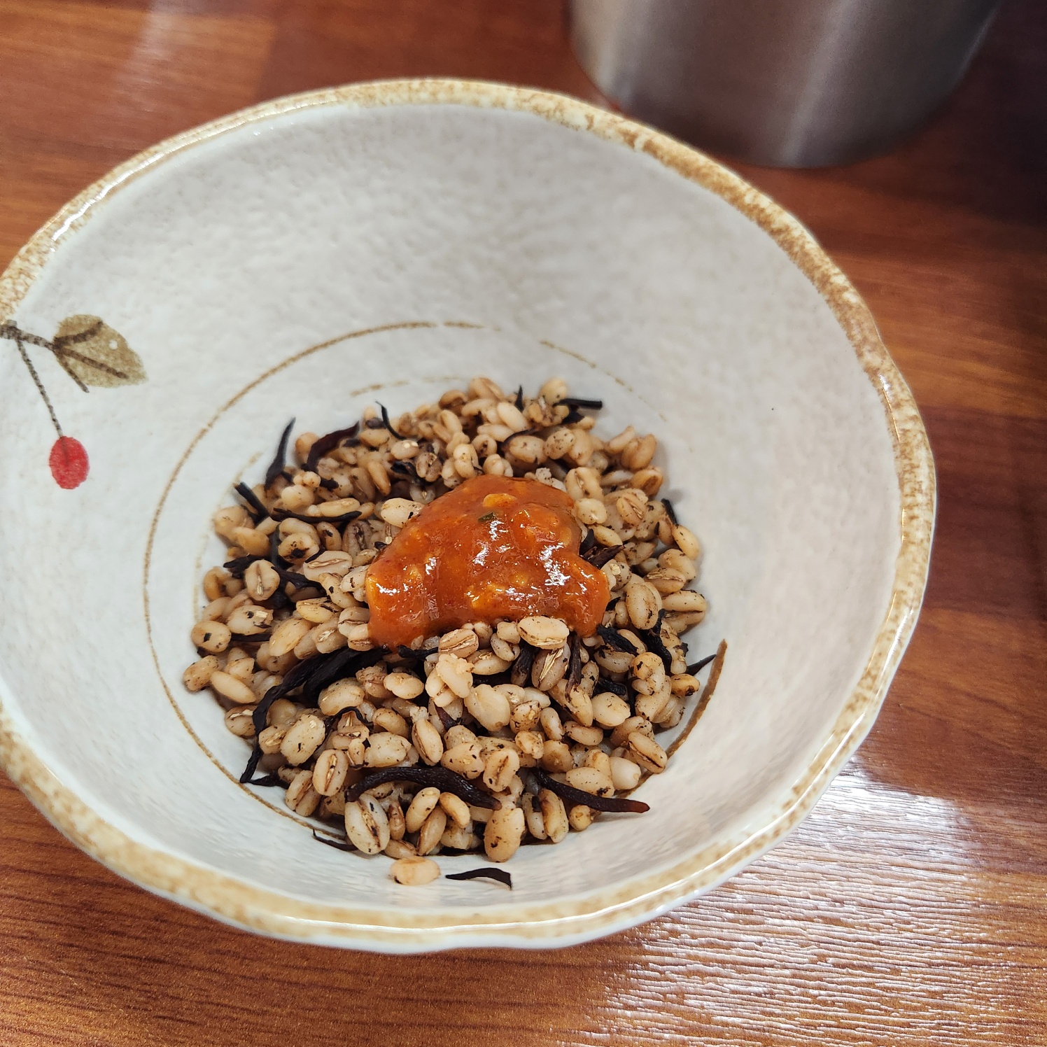 톳이 들어간 보리밥