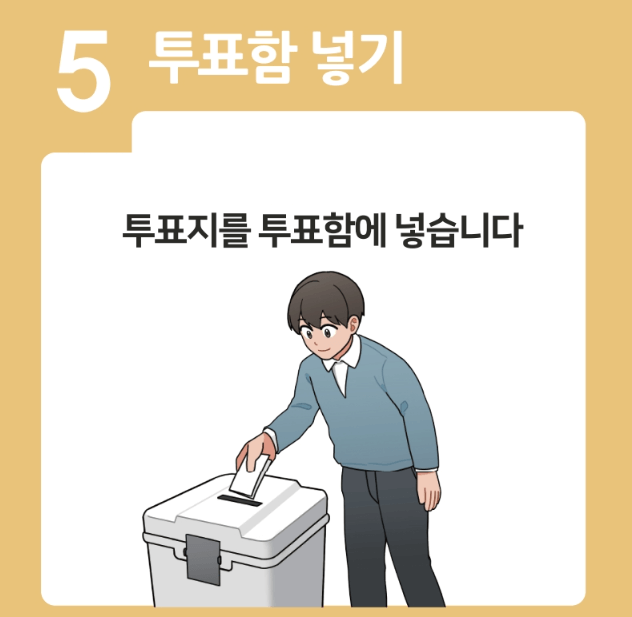 2025 제21대 대선 투표순서