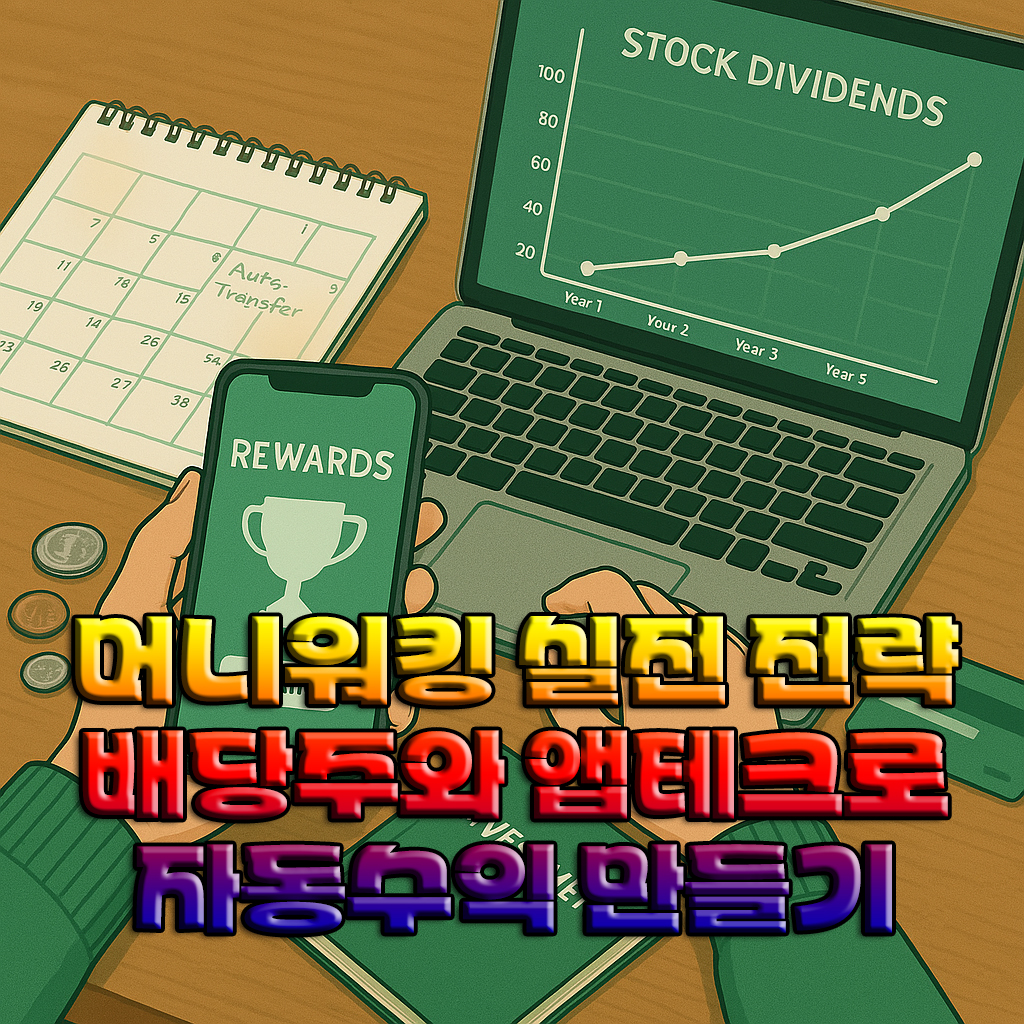 머니워킹 실전 전략: 배당주와 앱테크로 자동수익 만들기