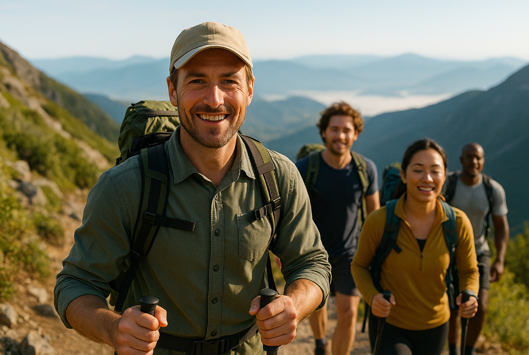 등산 가이드로 주말마다 20만원