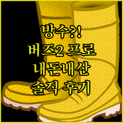 방수까지 완벽! 갤럭시 버즈2 프로,