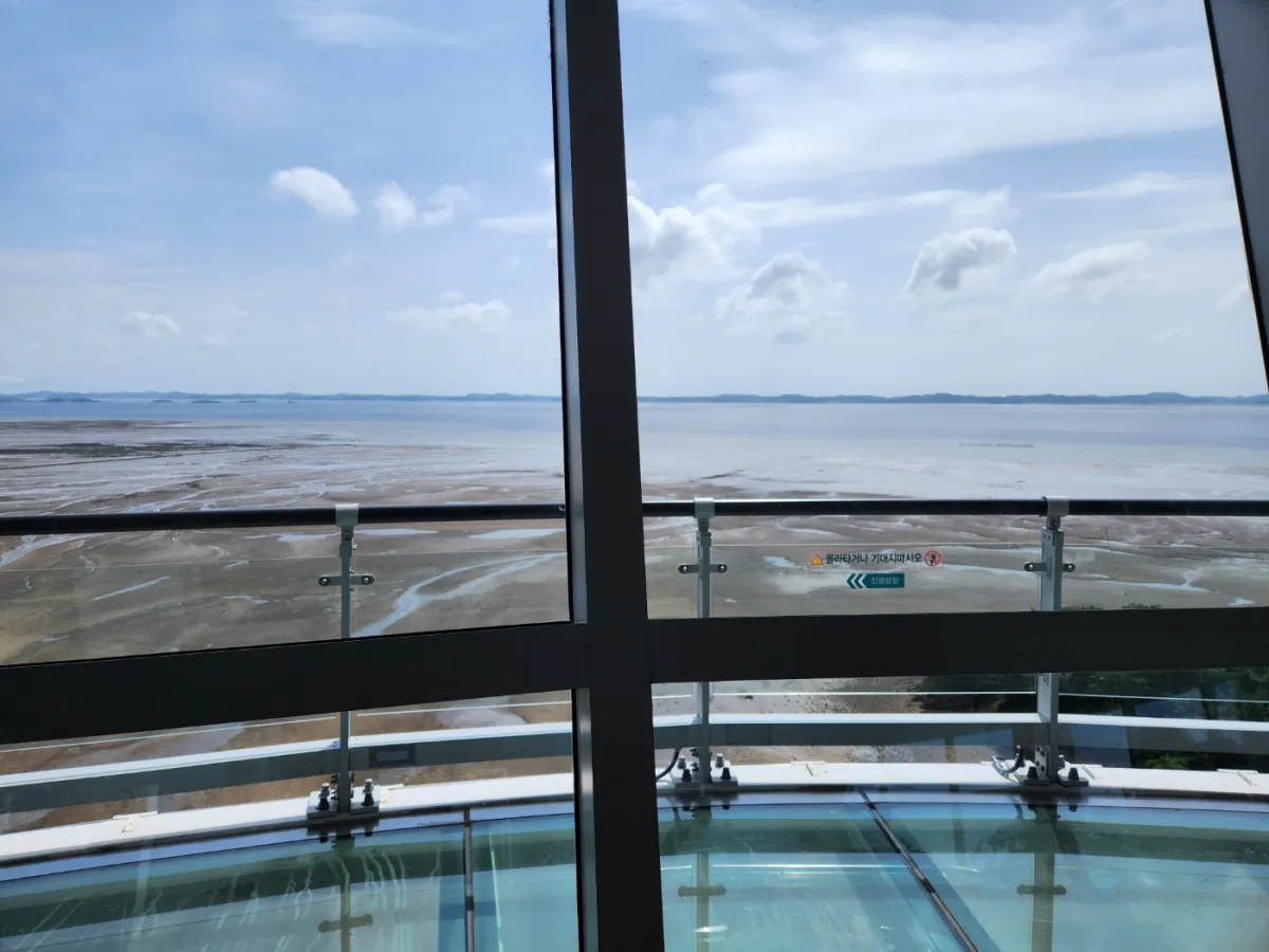 홍성 스카이타워 전망대 2층 스카이 워크 사진