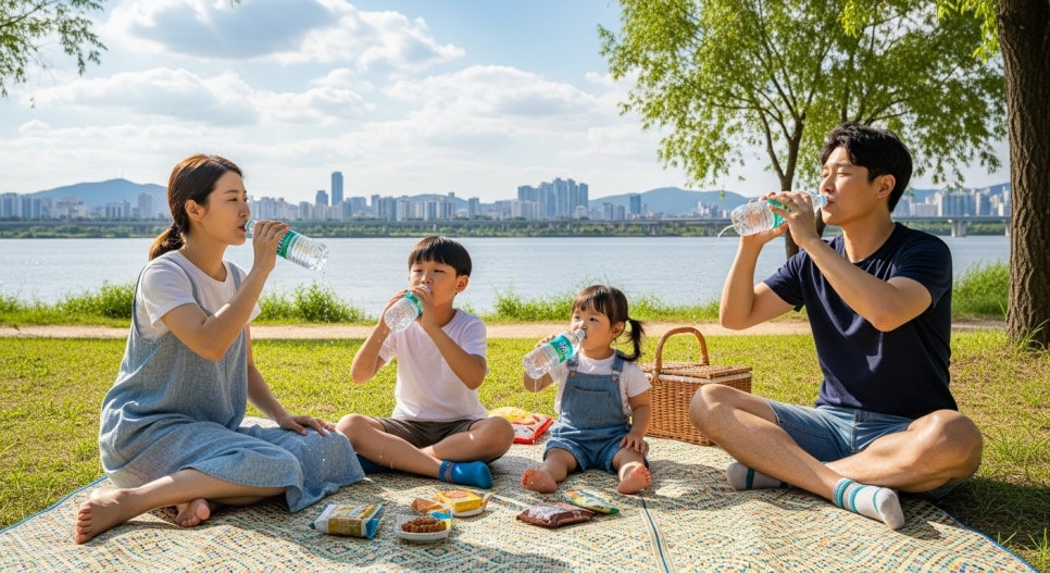 갈증 해소 끝판왕 500ml 생수 운동 외출 필수템 추천