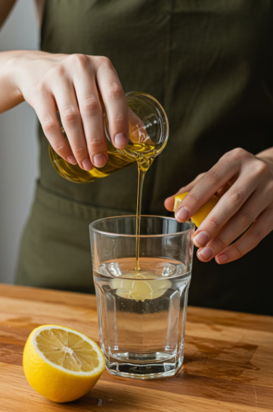 올리브오일 레몬즙 공복 레시피 : 만드는 법