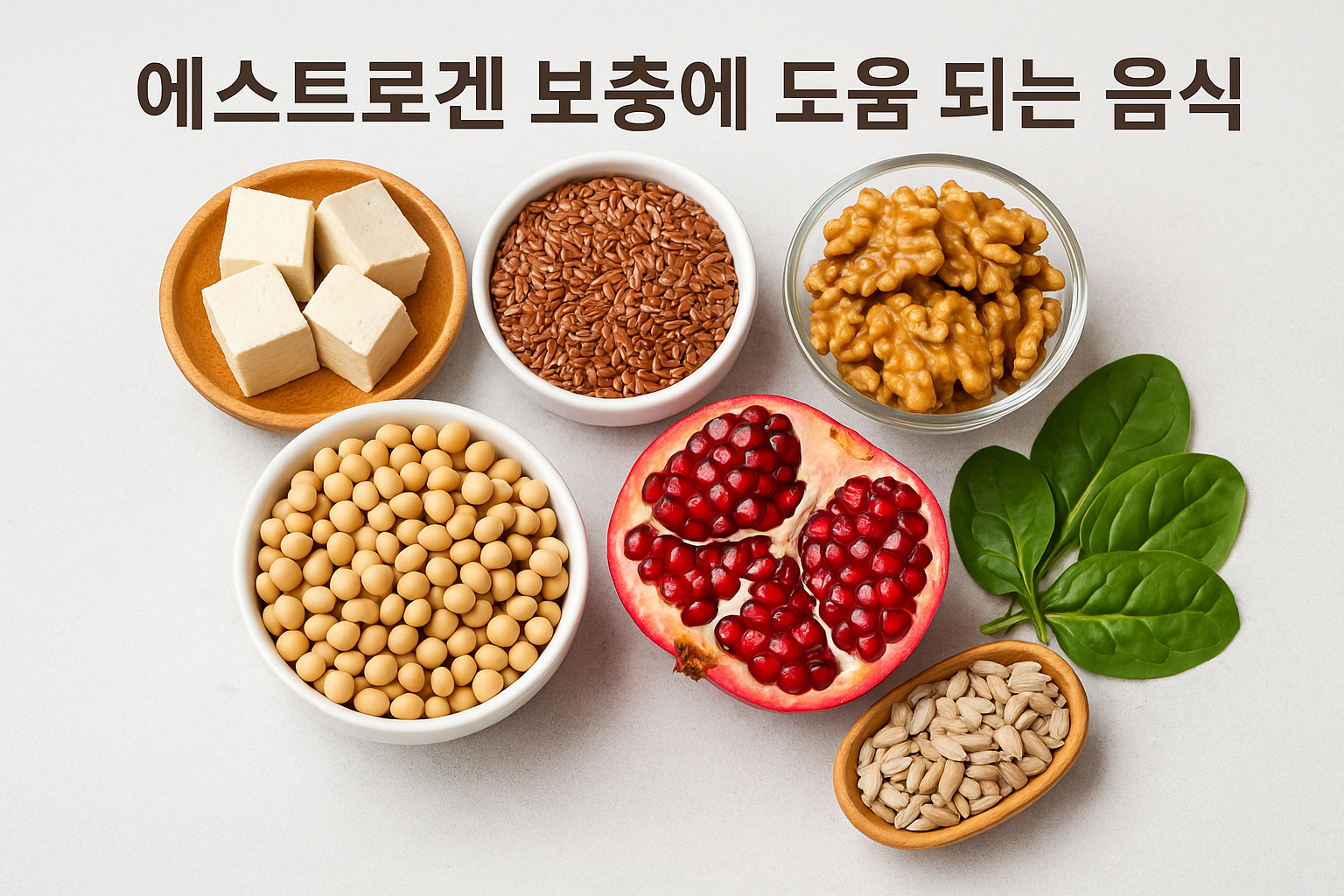 에스트로겐 보충에 도움 되는 음식