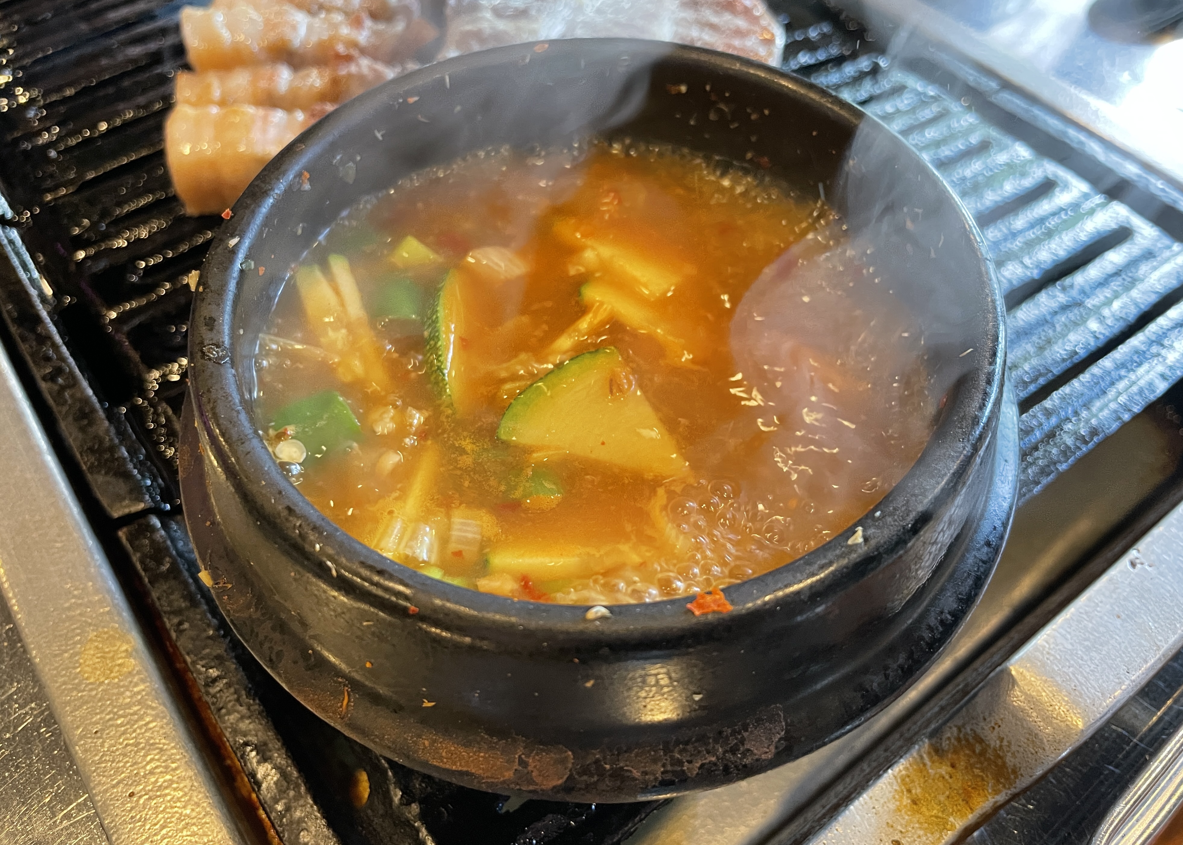 연탄생고기집-된장찌개