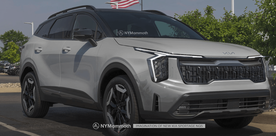 스포티지 페이스리프트 예상도