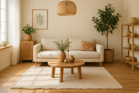 내추럴 인테리어 비법