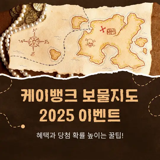 케이뱅크 보물지도 2025 이벤트