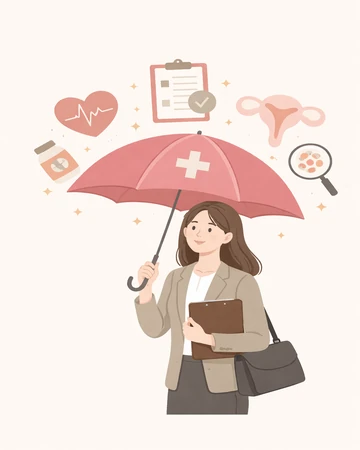 직장인 여성을 위한 여성 질환보험 보장 범위와 주요 적용 사례 6