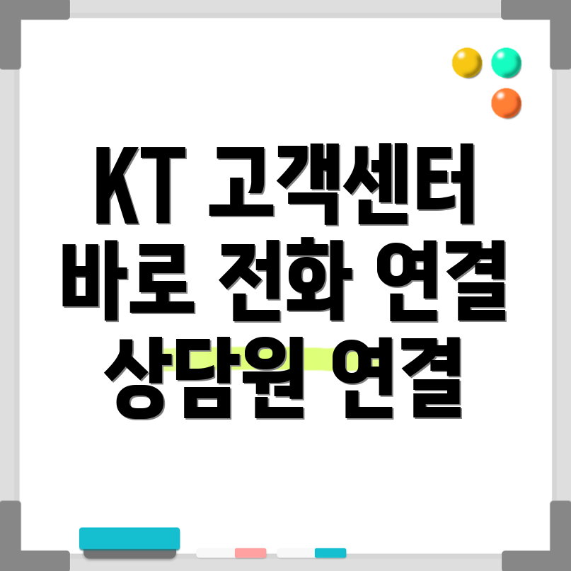 KT 고객센터