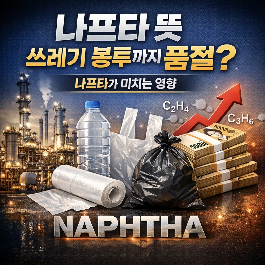 나프타 뜻 쓰레기 봉투까지 품절? 이유 알아보니~