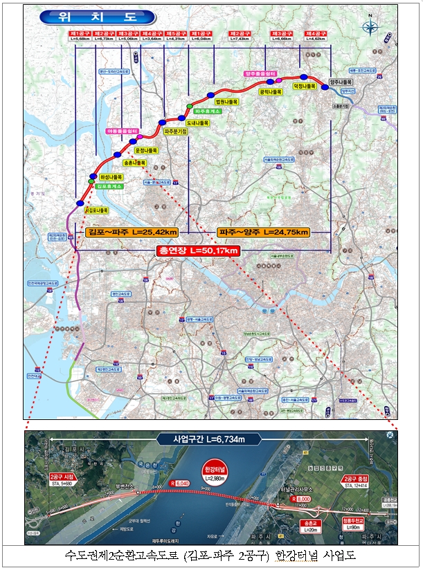 한국도로공사, 한강하저 도로터널용 쉴드TBM 장비 명칭 공모...국내 첫 시행