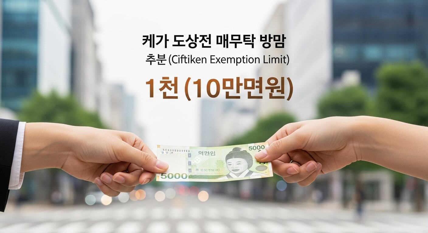 형제간 증여세 면제 한도액