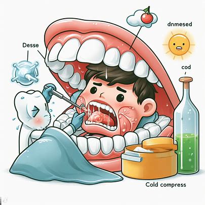 잇몸 부음 시 냉찜질