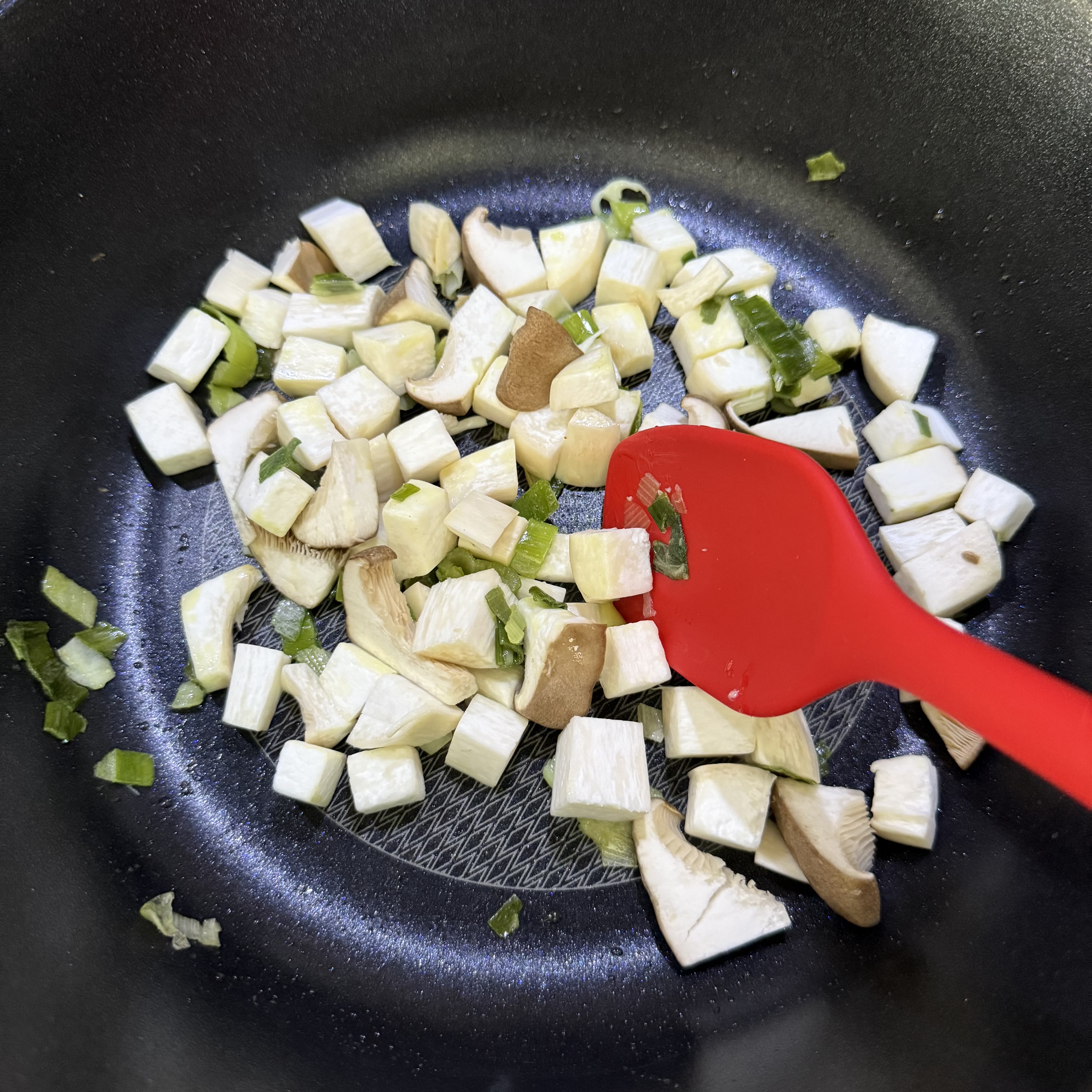 순두부 계란 버섯 덮밥 요리– 다이어트