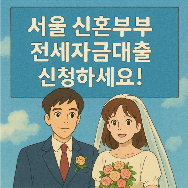 서울 신혼부부 전세자금대출 신청 방법