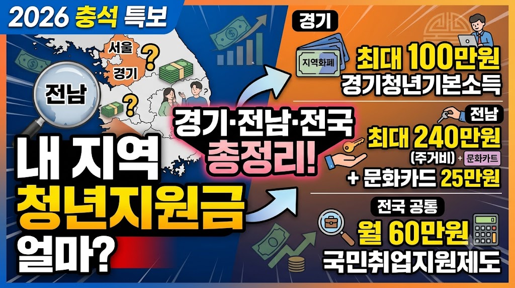 내 지역 청년 지원금 이미지