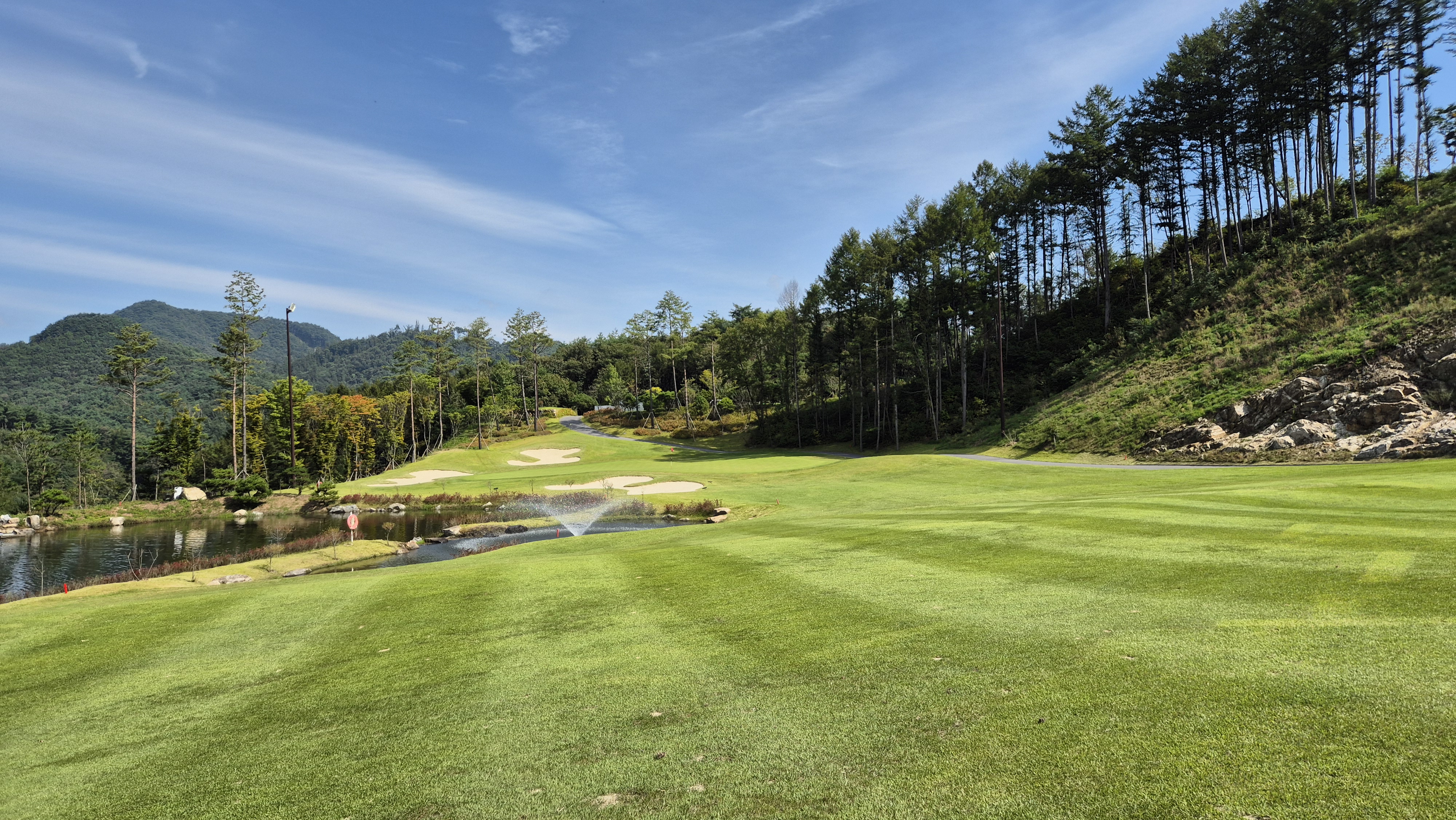 오로라cc 코스 사진 및 공략 정보