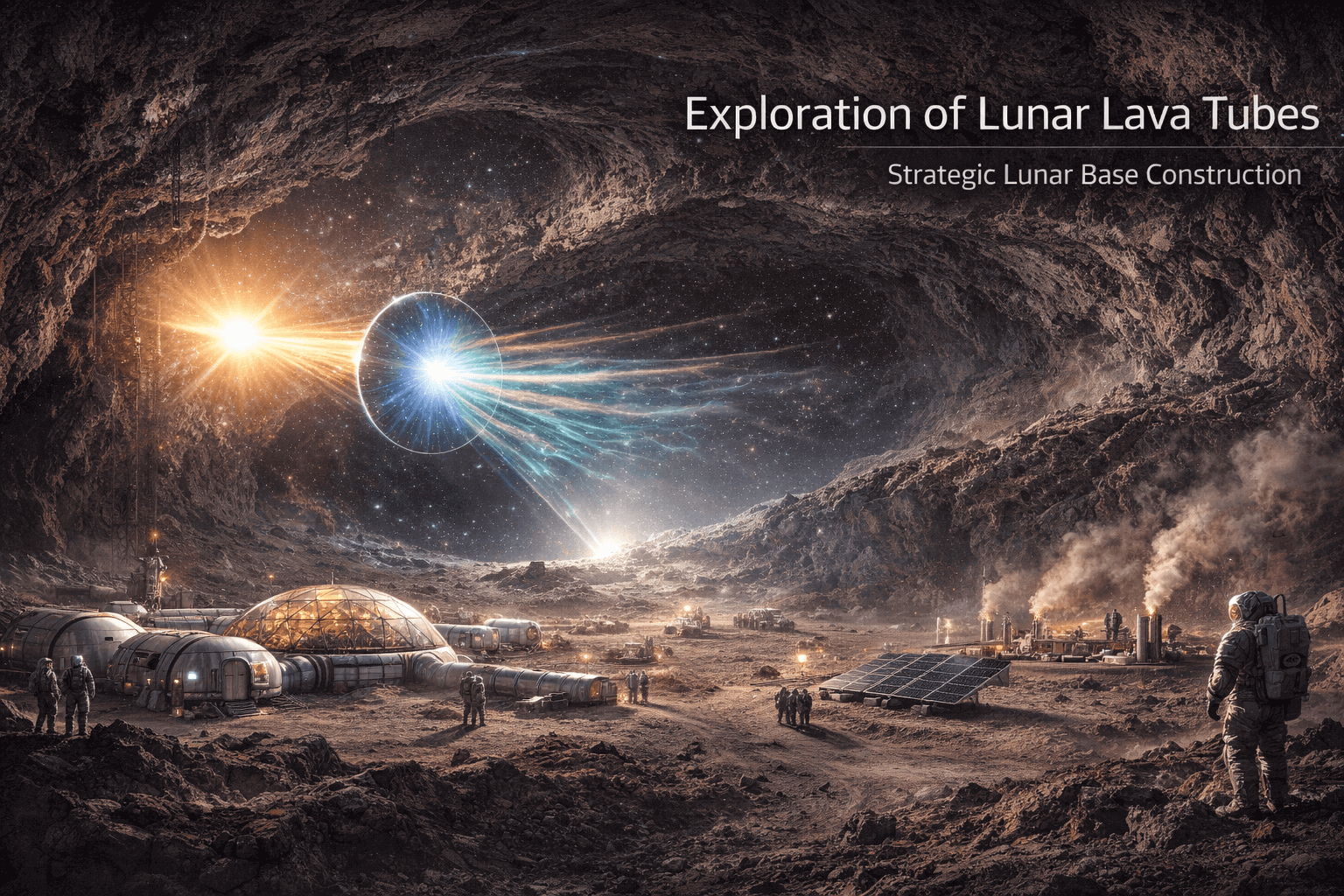 달 용암동굴 탐사: 자연 방사선 차폐 구조로서의 전략적 가치와 초기 달 기지 건설의 현실적 시나리오