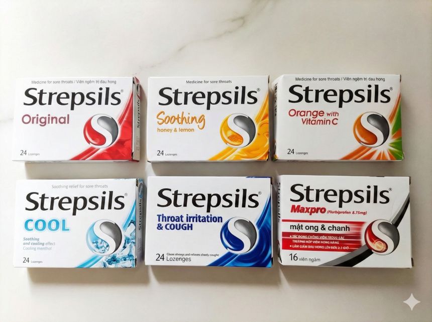 베트남 다낭 약국 쇼핑리스트 스트렙실 6종 가격 비교 및 종류 전체 모음