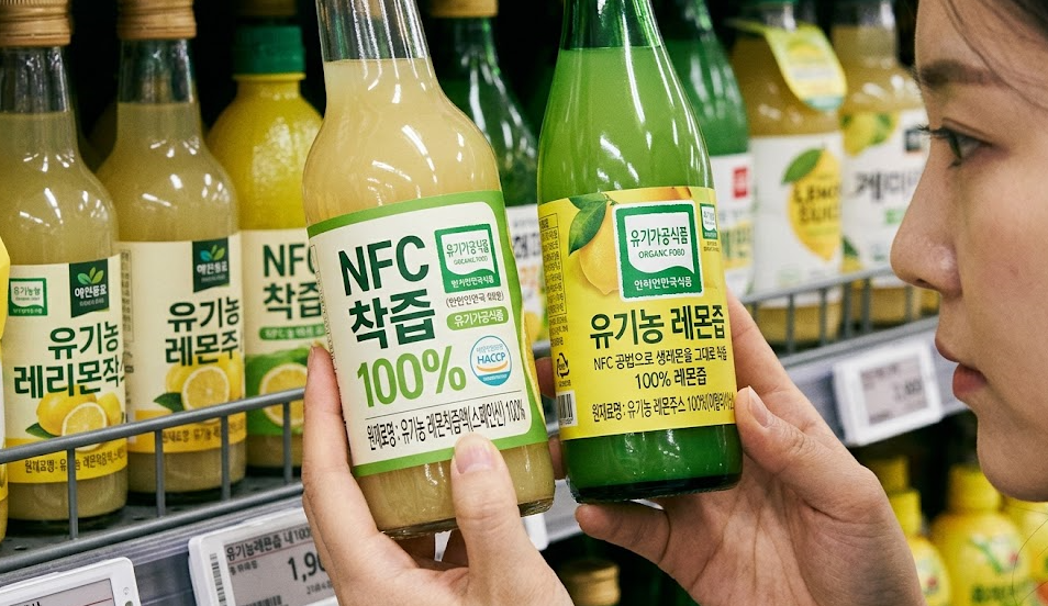 영양소 파괴를 최소화한 100% 착즙 방식의 유기농 레몬즙을 깐깐하게 고르는 기준