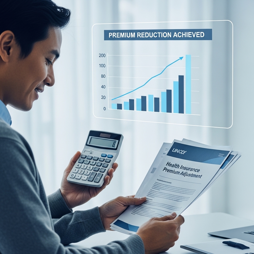 2025년 11월부터 적용되는 지역가입자 건강보험료 금융소득 즉시조정 제도를 통해 건보료를 절감하는 모습.