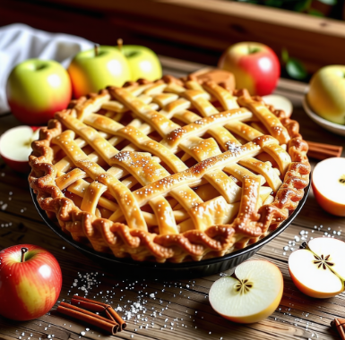 달콤하고 바삭한 애플 파이(Apple Pie) 레시피