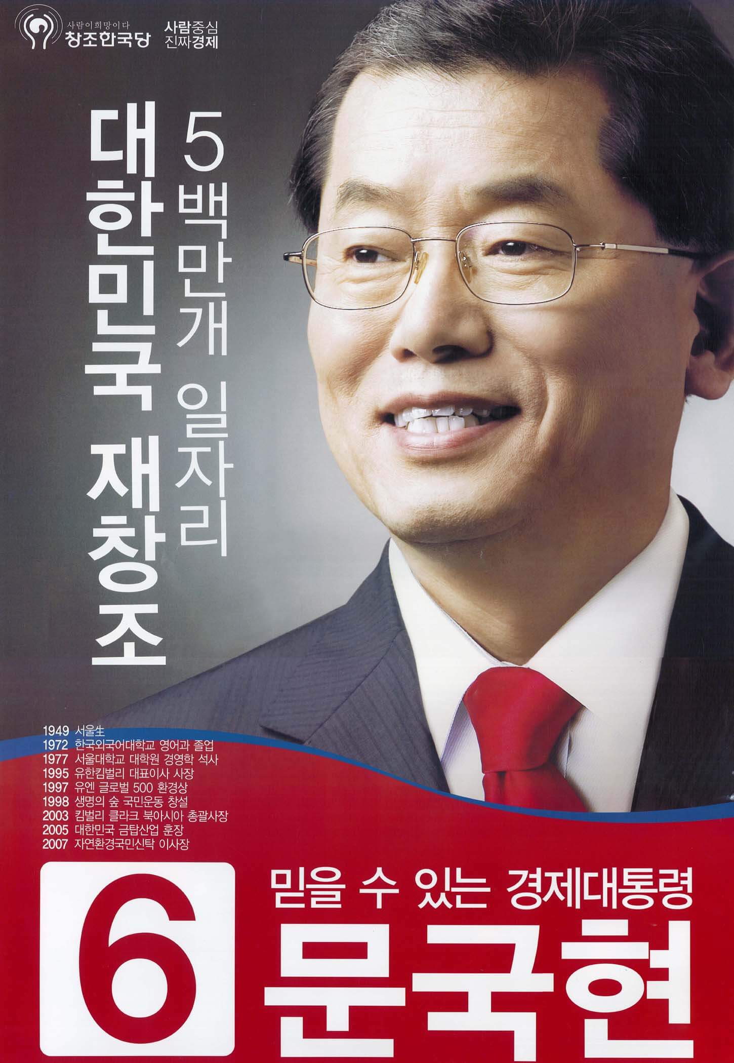 17대 대통령 선거 대선 후보 결과 득표율