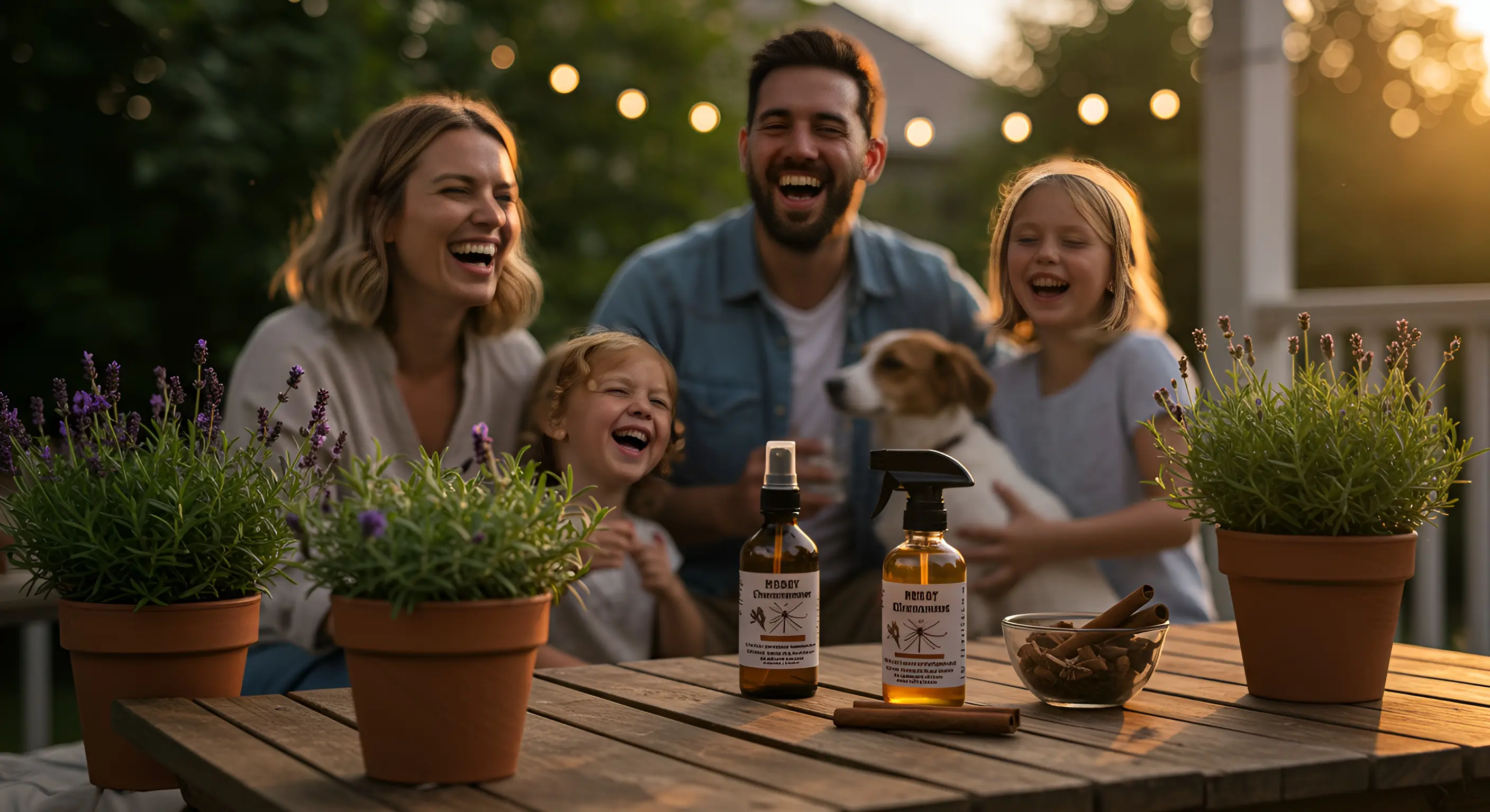 화학약품 없이 아이와 웃는 여름밤, 천연 방충으로 찾은 진짜 평화