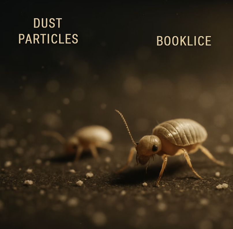 먼지 아니에요, 살아있는 생명체입니다