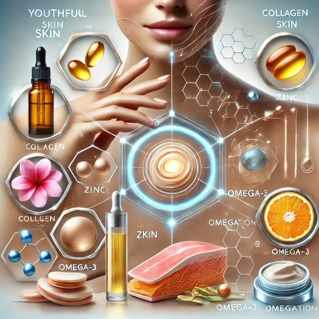 콜라겐, 아연, 오메가3