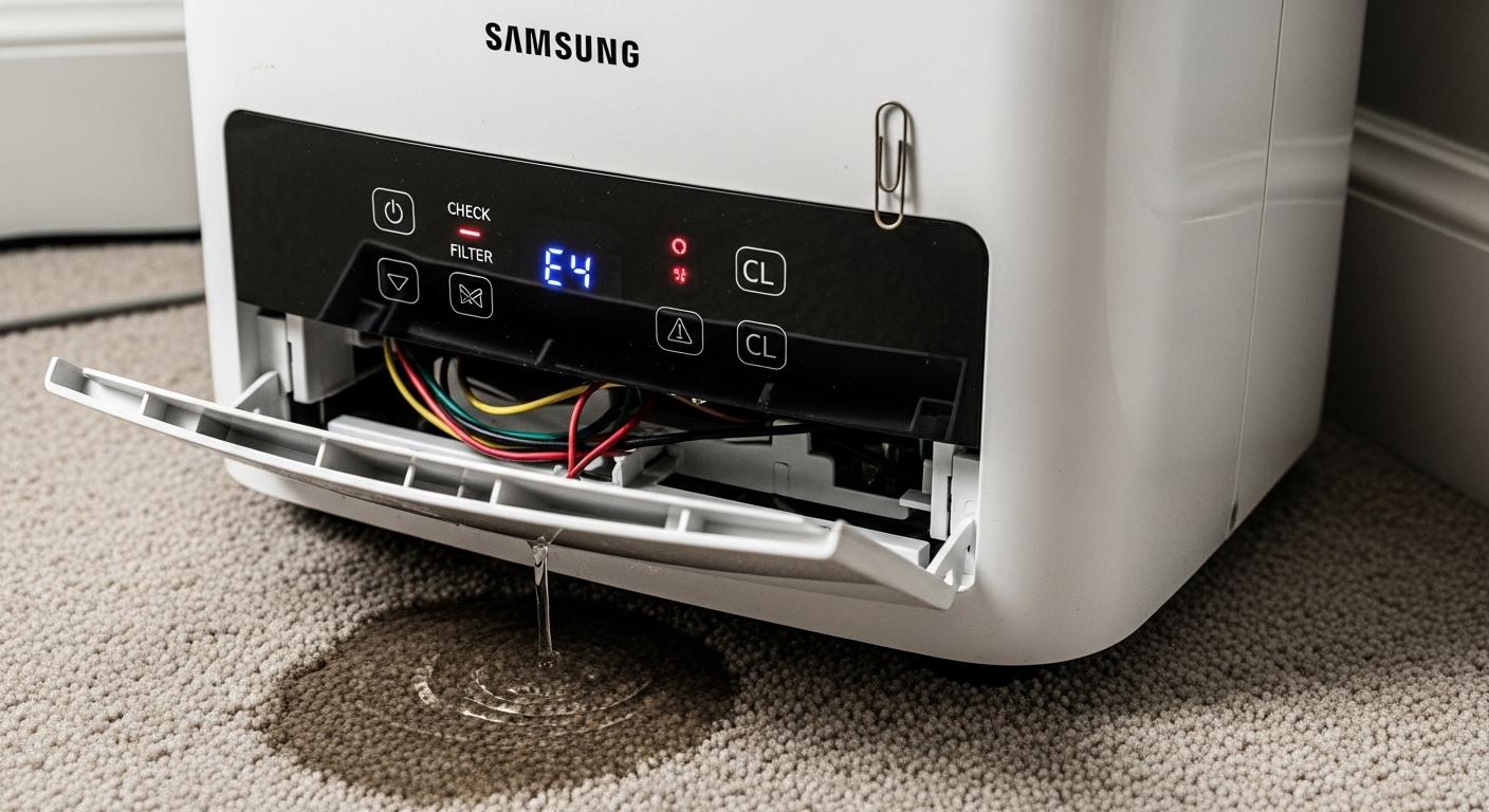 삼성 제습기 고장