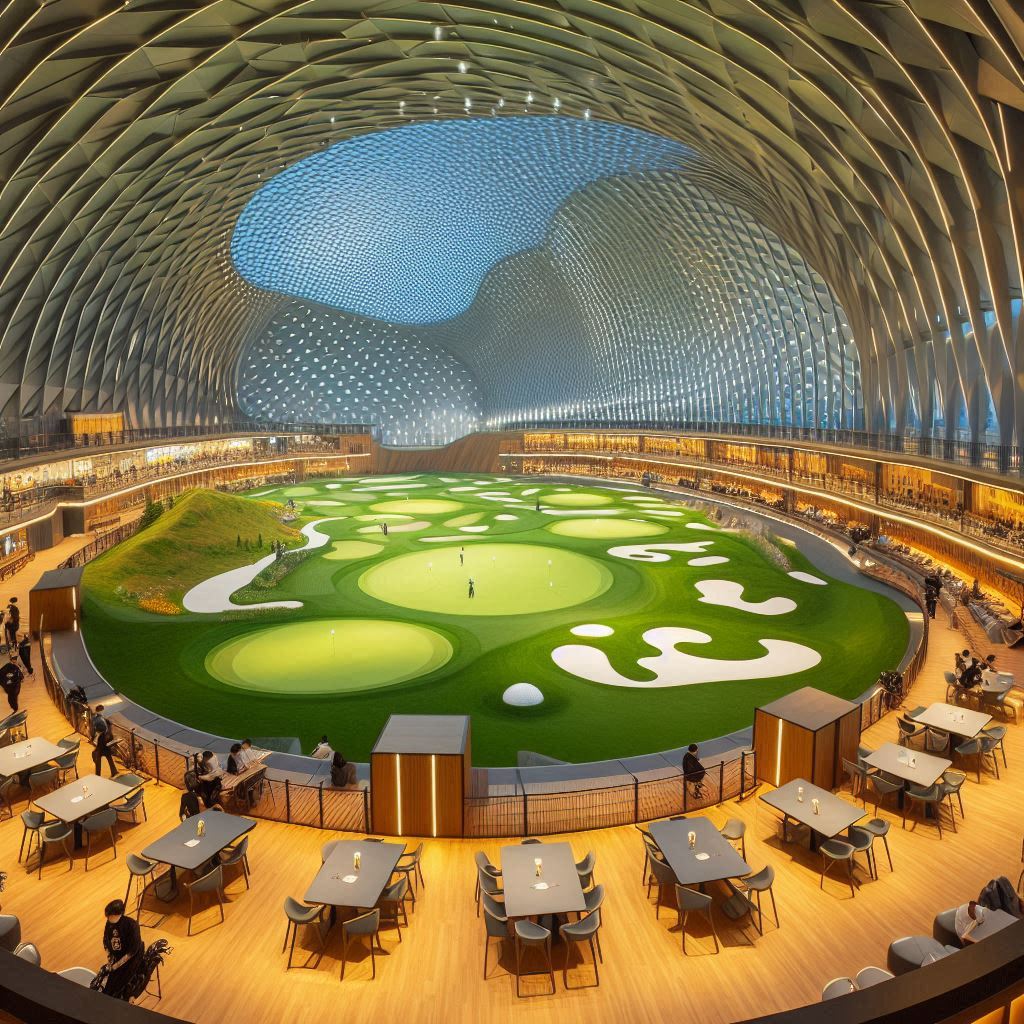 위너스파크돔골프 배경