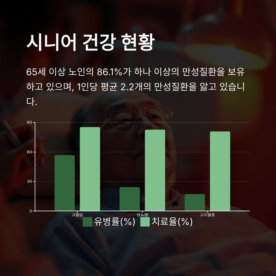 시니어 건강 현황과 주요 과제